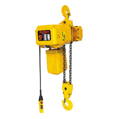 Electric Chain Hoist with electromagnetic brake motor 1t – iteton machinery